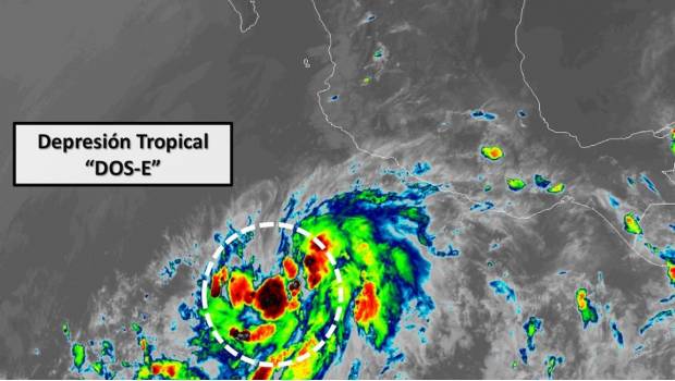Alertan por fuertes tormentas en occidente del país generadas por depresión tropical. Noticias en tiempo real