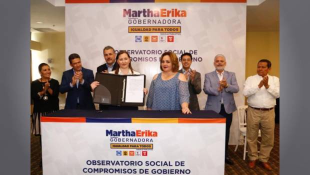 Anuncia Martha Érika la creación del primer Observatorio Ciudadano que vigilará el cumplimiento de sus propuestas. Noticias en tiempo real