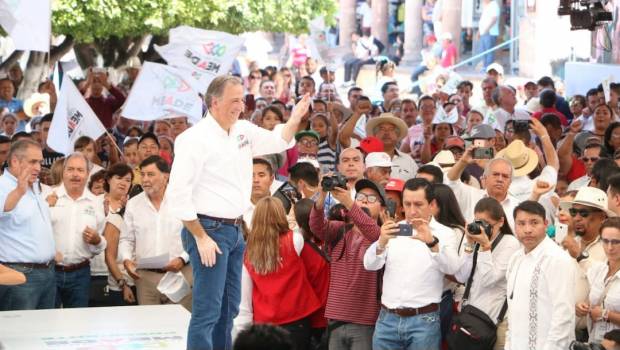 Meade promete saneamiento de Río Lerma en beneficio del estado de Michoacán. Noticias en tiempo real