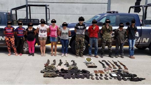 Caen 11 integrantes de 'Los Viagra' en Múgica, Michoacán. Noticias en tiempo real