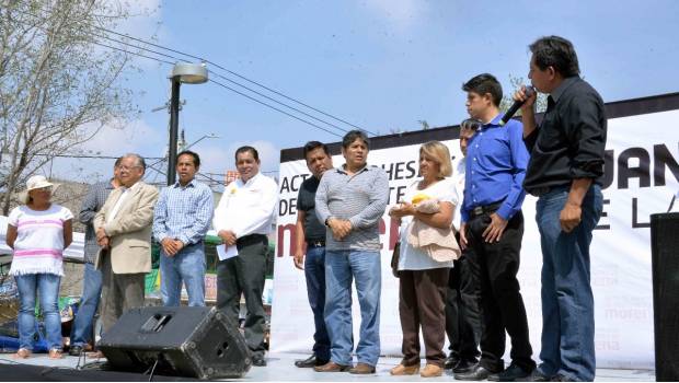 Se unen 3 mil militantes de Morena a Juan Hugo de la Rosa en Neza. Noticias en tiempo real