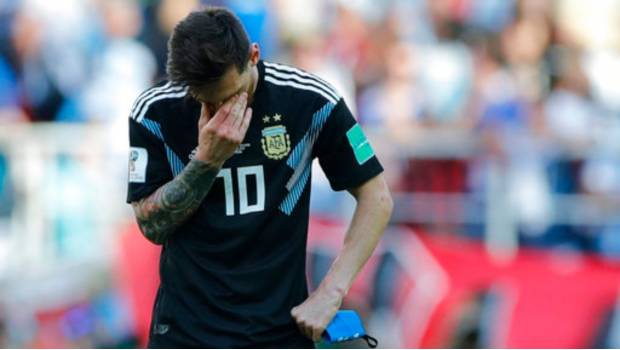 Messi dejó ir la victoria y Argentina empata con Islandia