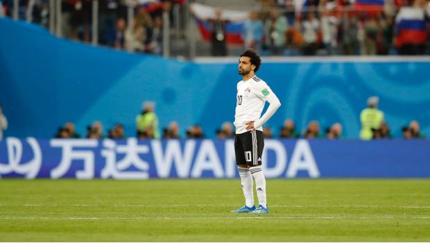 Mohamed Salah rompió sequía de Egipto en Mundiales. Noticias en tiempo real