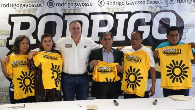 Miembros de Morena se unen a la campaña de Rodrigo Gayosso. Noticias en tiempo real