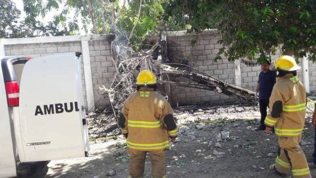 Se desploma avioneta en Tabasco. Noticias en tiempo real