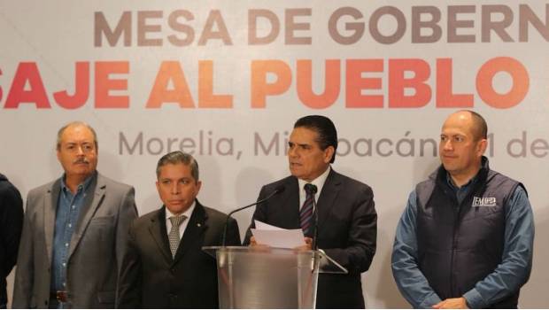 Anuncia Aureoles operativo en Michoacán para combatir violencia política. Noticias en tiempo real