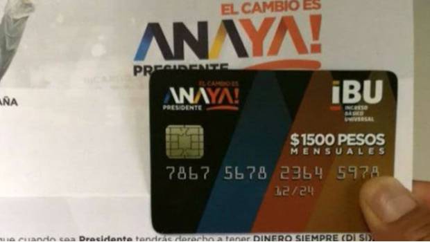 Presenta Morena queja ante INE por tarjetas de Anaya. Noticias en tiempo real