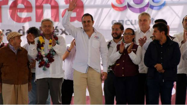 Declina candidato de Panal a gubernatura de Morelos a favor del 'Cuauh'. Noticias en tiempo real