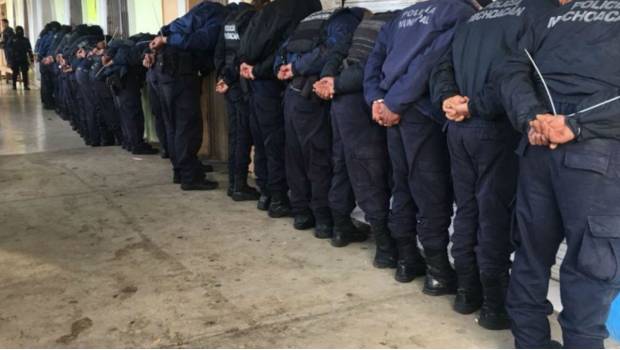 Detienen a todos los policías del municipio de Ocampo, Michoacán. Noticias en tiempo real