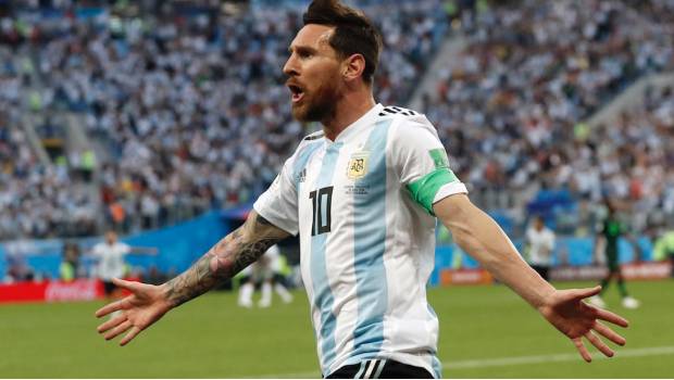 Lionel Messi marcó el gol 100 de Rusia 2018. Noticias en tiempo real