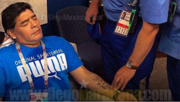 “Hay Diego para rato”, aclara Maradona tras sufrir descompensación. Noticias en tiempo real