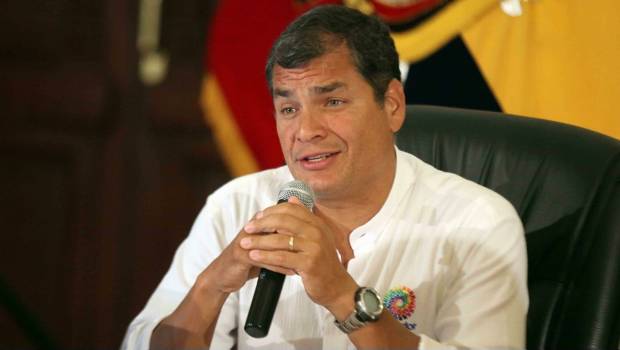 Expresidente de Ecuador manda mensaje a AMLO. Noticias en tiempo real