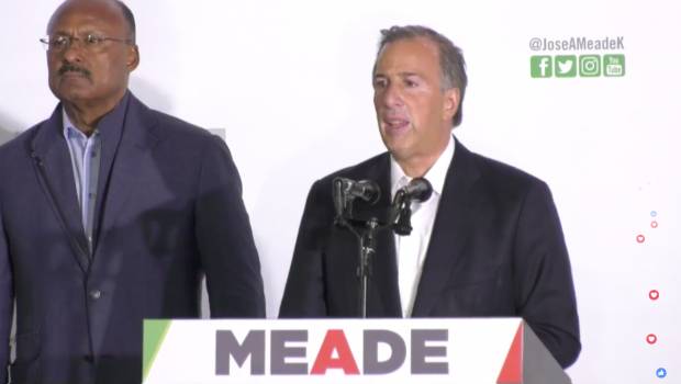 "Las tendencias no me favorecen y le deseo el mayor de los éxitos a AMLO", dice Meade al reconocer derrota. Noticias en tiempo real