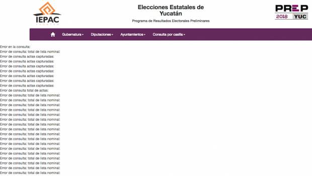 No hay hackeo en el PREP, asegura consejera electoral en Yucatán ante falla en el sistema. Noticias en tiempo real
