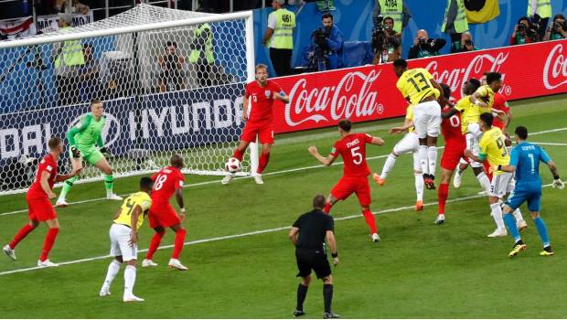 VIDEO: Yerri Mina marca en el último minuto y obliga a los tiempos extras ante Inglaterra. Noticias en tiempo real