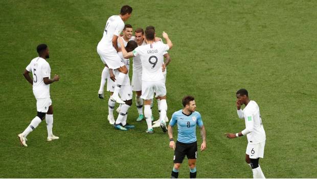 Francia liquida a Uruguay y firma su pase a Semifinales de Rusia 2018. Noticias en tiempo real