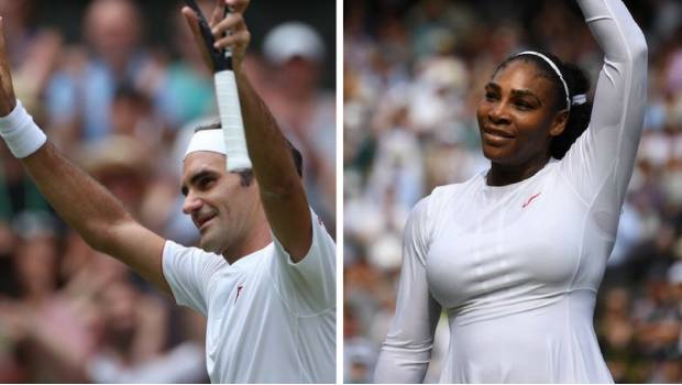 Roger Federer y Serena Williams avanzan a Cuartos de Final en Wimbledon. Noticias en tiempo real