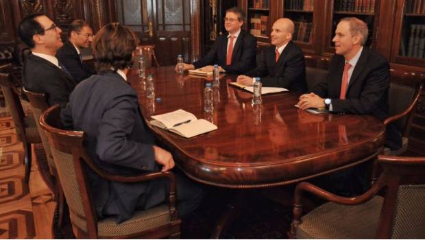 Mnuchin y González Anaya se comprometen a estrechar lazos bilaterales. Noticias en tiempo real