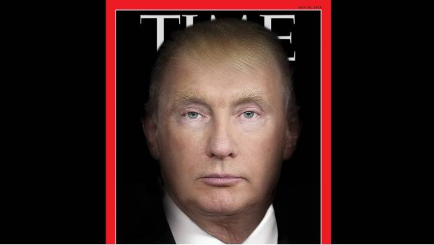 La revista Time fusiona a Trump y Putin en su nueva portada. Noticias en tiempo real