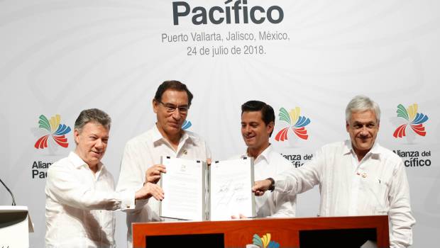 Celebra Peña Nieto articulación económica e integración regional de Alianza del Pacífico. Noticias en tiempo real