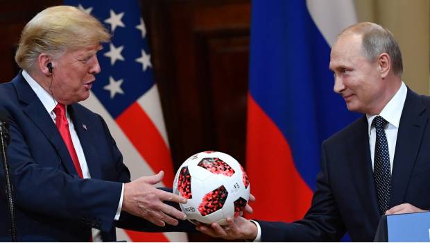 Balón que regaló Putin a Trump podría usarse para ciberatques. Noticias en tiempo real