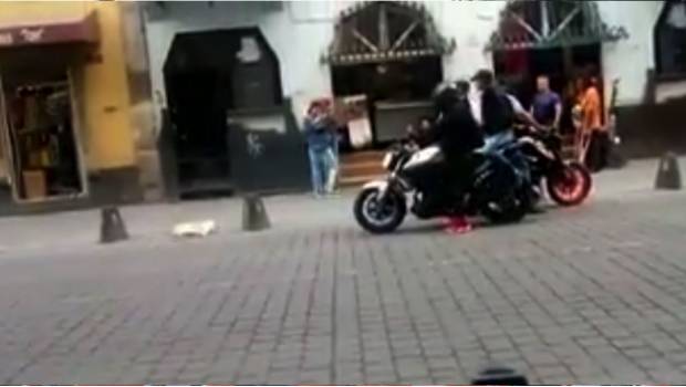 Captan asalto en calles de Centro Histórico de la CDMX (VIDEO). Noticias en tiempo real