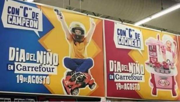 "Con 'C' de Cocinera": indigna en redes publicidad sexista de supermercado. Noticias en tiempo real