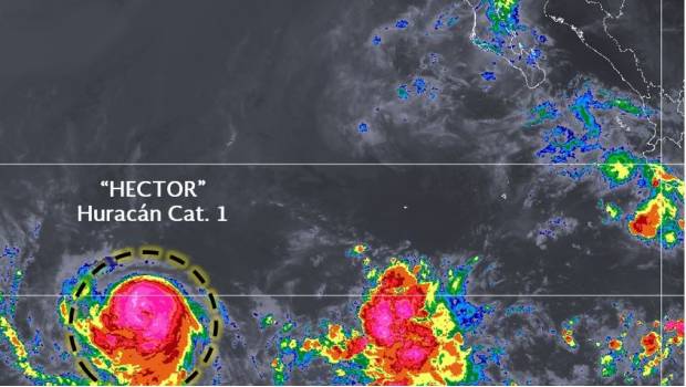 Se forma en el Pacífico el huracán 'Héctor'; no afectará al territorio nacional. Noticias en tiempo real