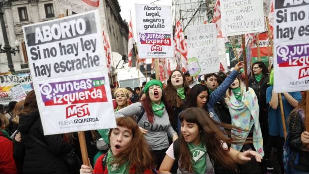 Senado de Argentina rechaza despenalización del aborto. Noticias en tiempo real