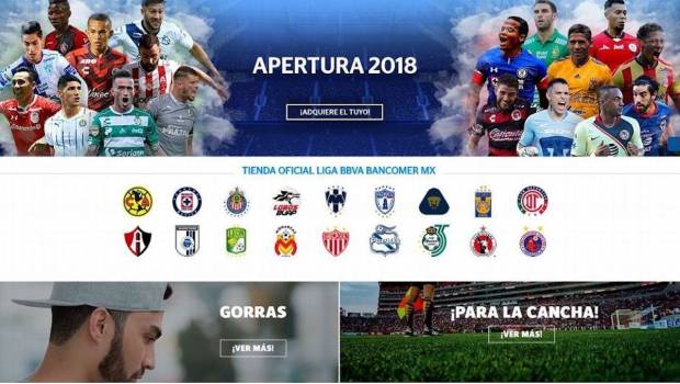 Liga MX lanza tienda oficial; se olvida de Lobos BUAP. Noticias en tiempo real