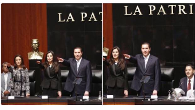 Senadora tilda a Moreno Valle de ridículo y acomplejado por borrarla de foto. Noticias en tiempo real