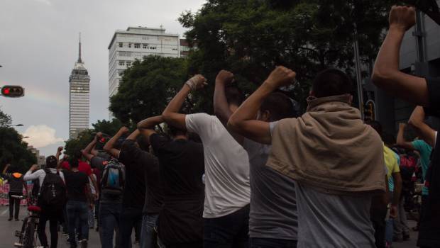 Convocan a jornada de protestas por 19S, los 43 y represión del 68. Noticias en tiempo real