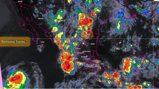 Lluvias intensas se mantendrán en gran parte del país por efectos de 4 ciclones: SMN. Noticias en tiempo real