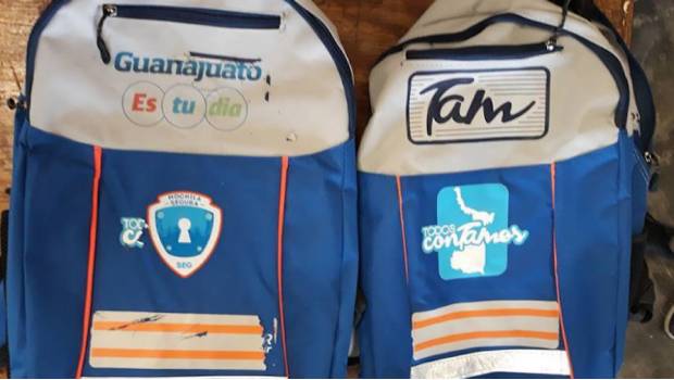 Gobierno de Tamaulipas entrega mochilas parchadas de Guanajuato en útiles escolares. Noticias en tiempo real