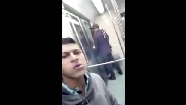 Se filman orinando y fumando mariguana en vagón del Metro. Noticias en tiempo real