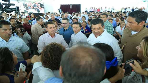 Inauguran Peña Nieto y Cabeza de Vaca Libramiento Reynosa Sur II. Noticias en tiempo real