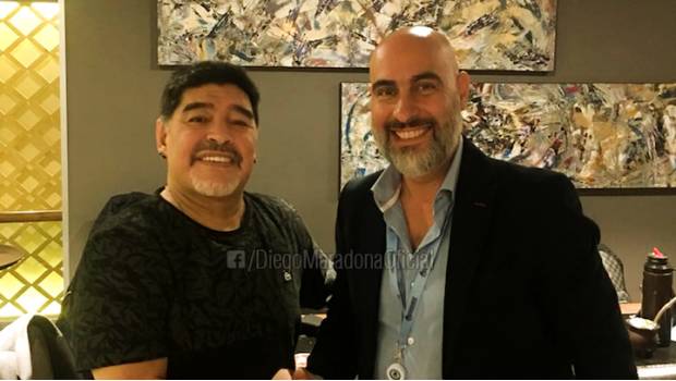 “Feliz de volver a la tierra que me vio campeón del mundo”: Maradona. Noticias en tiempo real