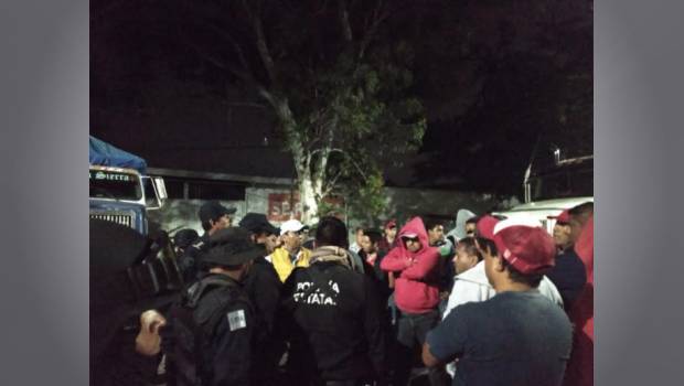 Usan a operadores del Sindicato Libertad para bloqueos en Oaxaca. Noticias en tiempo real