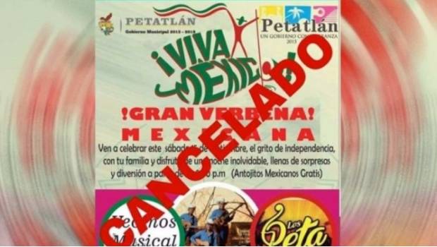 Por violencia, dos municipios de Guerrero no celebrarán la Independencia. Noticias en tiempo real