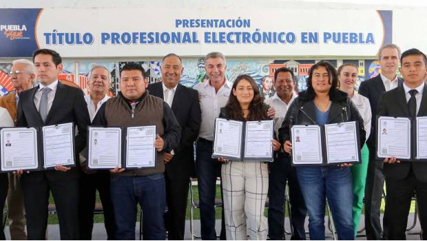 título profesional electrónico