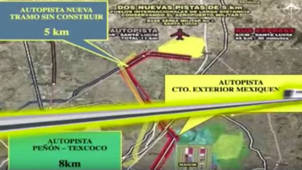 Santa Lucía es la opción viable para construir Nuevo Aeropuerto: Riobóo (VIDEO). Noticias en tiempo real