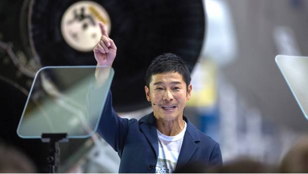 Yusaku Maezawa será el "primer turista lunar" de SpaceX. Noticias en tiempo real