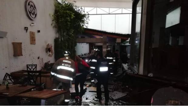 Deja 7 heridos explosión en restaurante de Coyoacán. Noticias en tiempo real