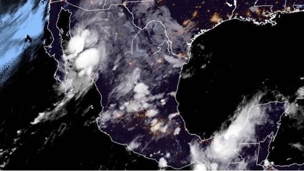 Toca tierra depresión tropical 19-E en Sonora. Noticias en tiempo real