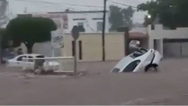 VIDEO: Así se ven las afectaciones de lluvias en Sinaloa y Sonora. Noticias en tiempo real