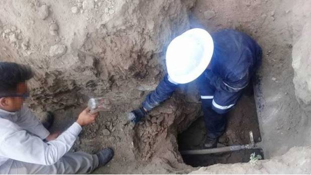 Localizan túnel conectado a toma clandestina en Pachuca. Noticias en tiempo real