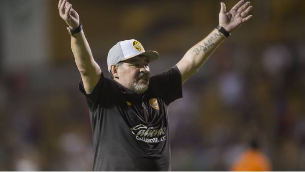Maradona suma su segundo triunfo con Dorados; vencieron a Leones Negros. Noticias en tiempo real