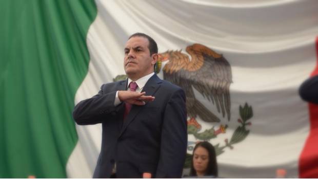 Cuauhtémoc Blanco ya es gobernador de Morelos. Noticias en tiempo real
