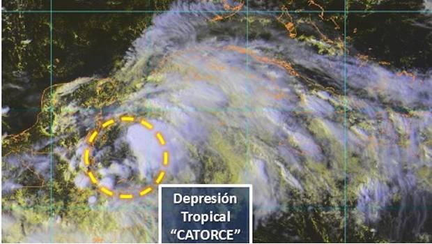 Activan "Operativo Tormenta" en Quintana Roo por depresión tropical 14. Noticias en tiempo real
