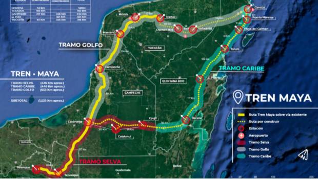 Tren Maya podrá usar las vías del Tren Chiapas-Mayab. Noticias en tiempo real